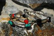 5 Nugget Bangle Bracelets_image